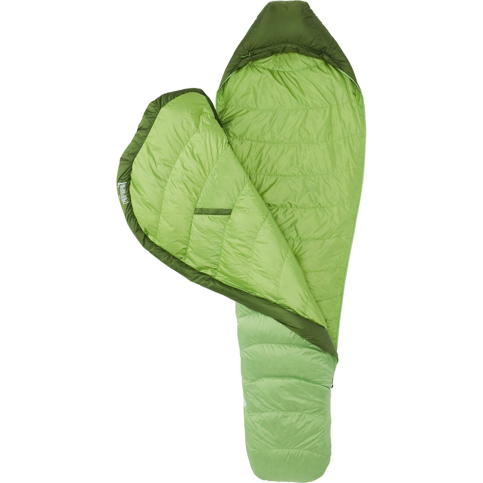 Daunenschlafsack Hydrogen foliage-kiwi 3/6