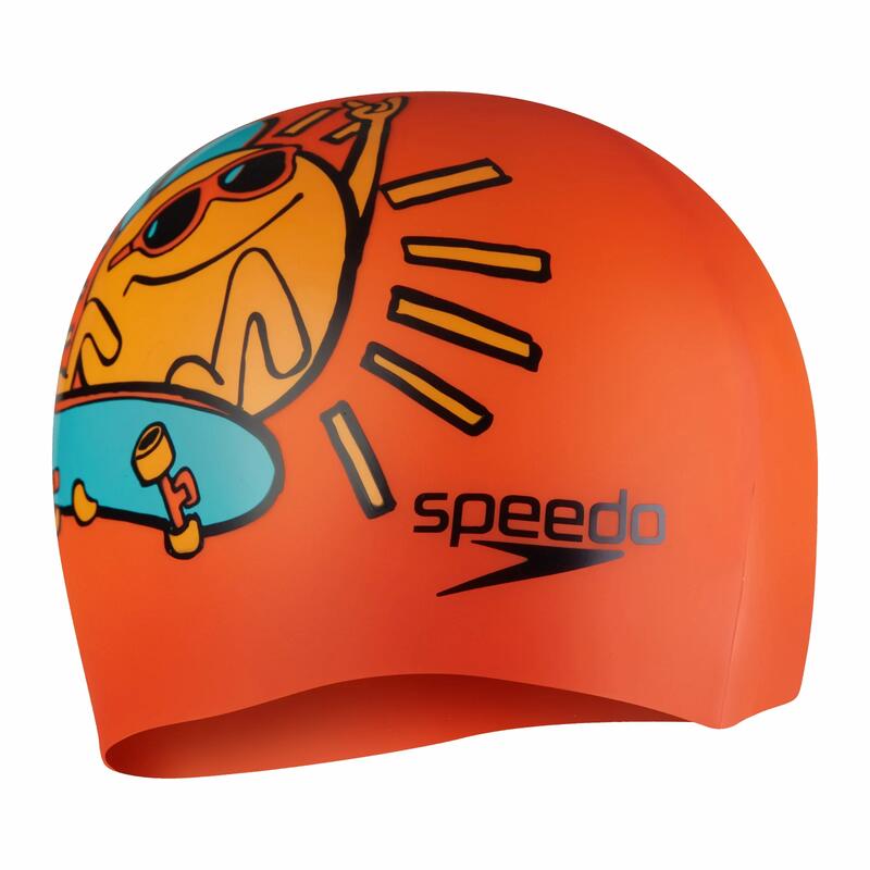 Czepek pływacki dla dzieci Speedo Slogan Print Cap
