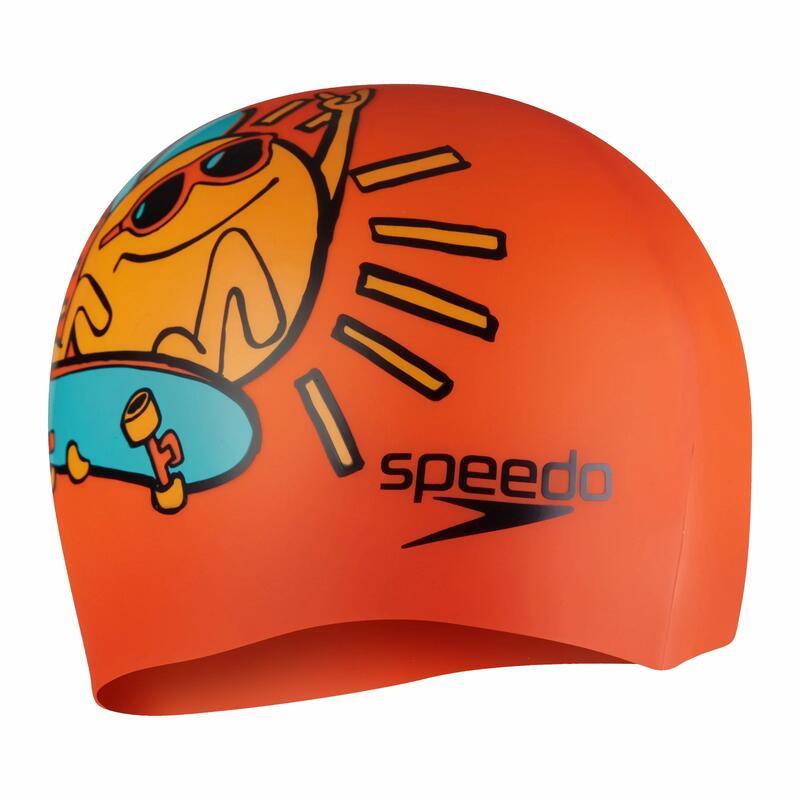 Speedo Slogan Print Gyerek úszósapka