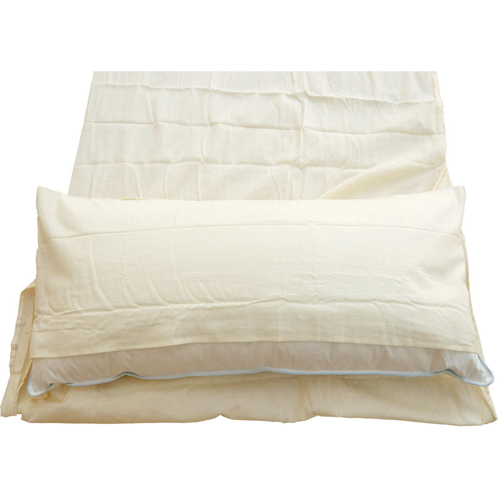 Deckenform Sleeping Liner Baumwolle sand 3/7