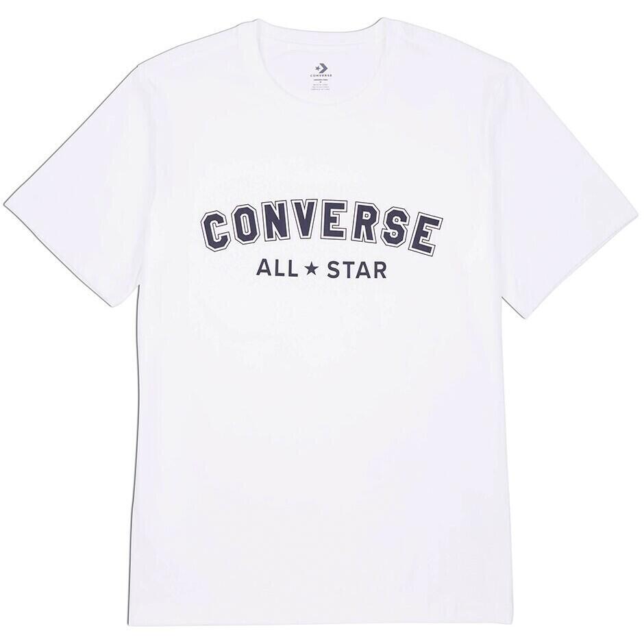 Converse - T-shirt Converse All Star, Blanc, Unisexe - T-shirt Manches Courtes - Blanc - 38 S - Decathlon