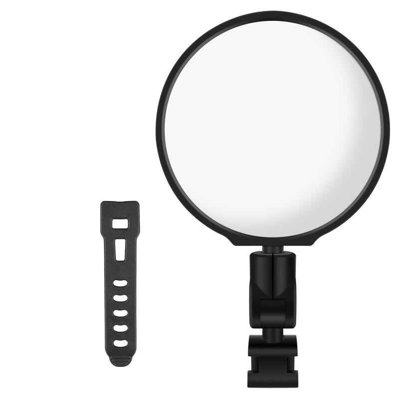 Oglinda retrovizoare HD pentru biciclete, montare ghidon, rotatie 360, negru