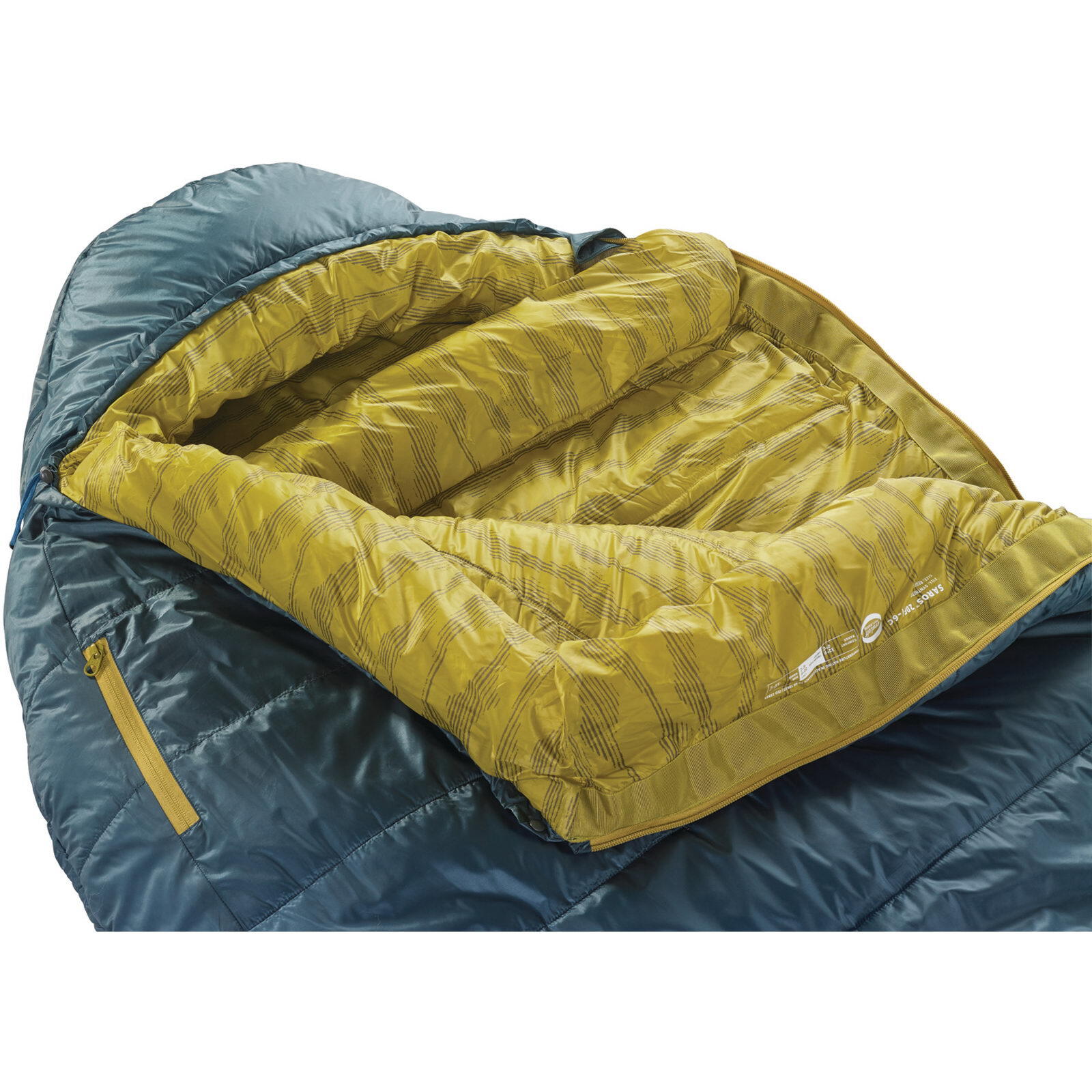Sacco a pelo Therm-a-Rest Saros 20 Stargazer Long mumia 4/4