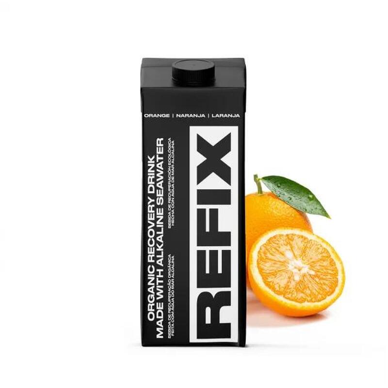 Bautura organica pentru refacere cu portocale, Refix, 250 ml