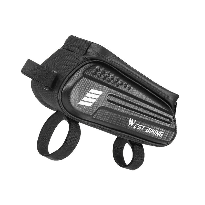 Geanta pentru bicicleta, fixare cadru, suport pentru telefon, impermeabila, 1.5L