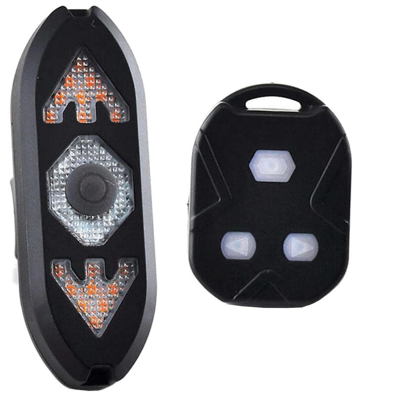 Stop spate bicicleta 36 LED, telecomanda, USB, claxon, baterie 900 mAh