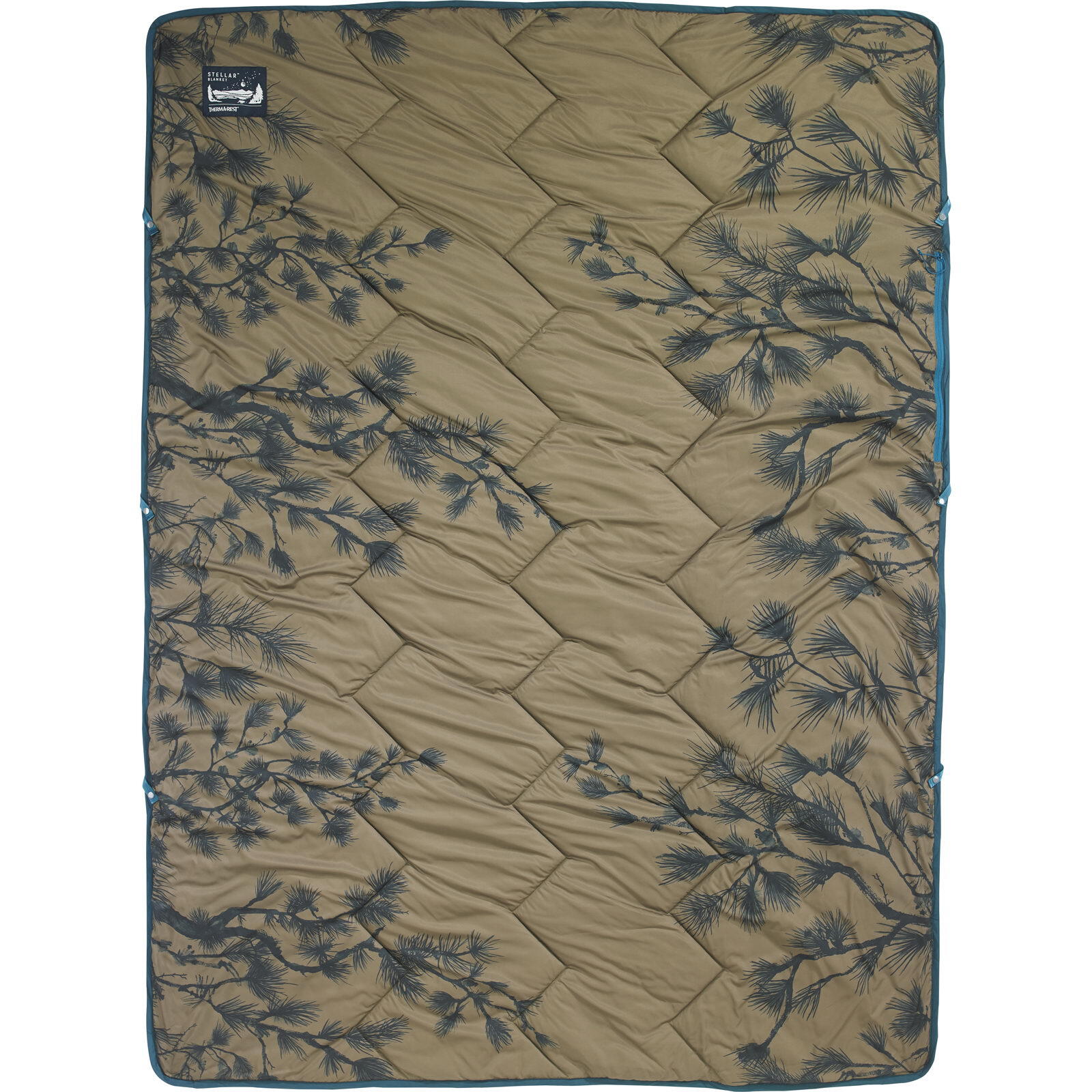 Decke Stellar Peeking Pine 190x142 cm eraLoft Polyester 30D wasserabweisend 2/7