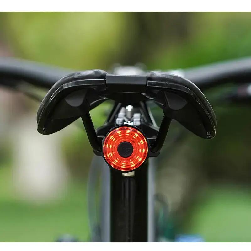 Stop spate bicicleta, LED, 7 moduri iluminare, senzor de frana si de lumina, USB 3/7