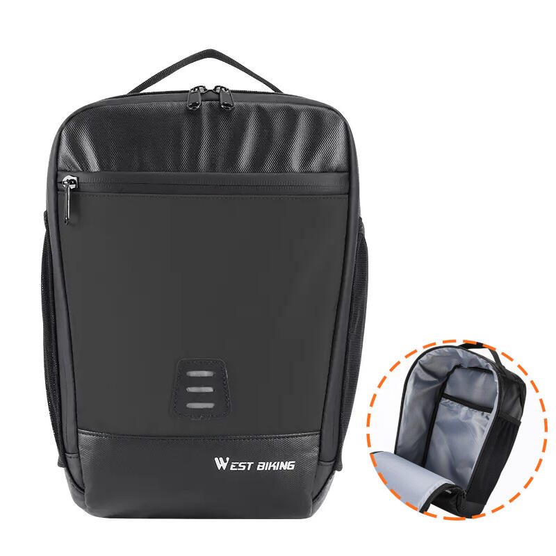 Geanta trotineta, bicicleta, multifunctionala, impermeabila, 7.3L, negru