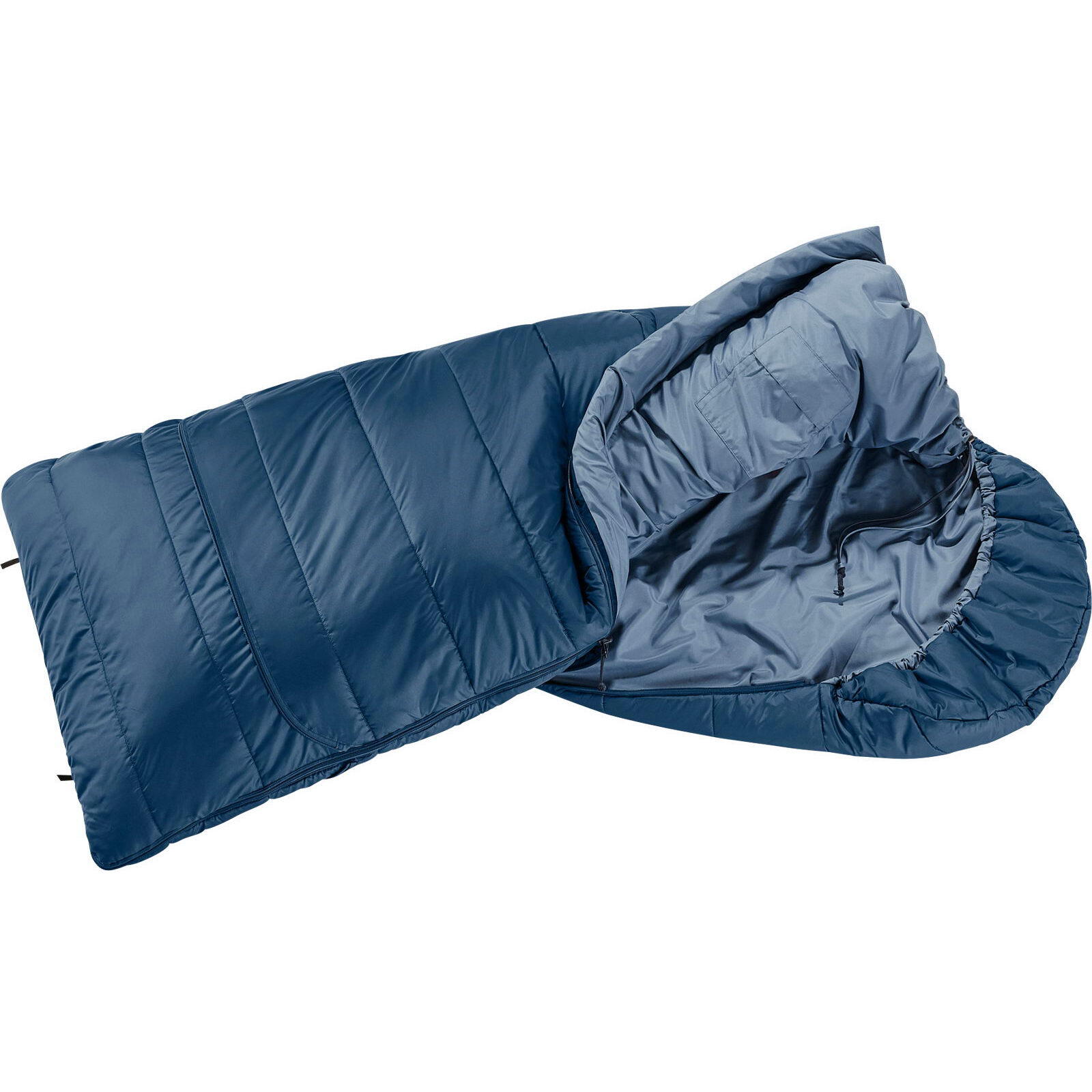 Kinder- & Jugendschlafsack Starlight SQ marine-slateblue 3/7