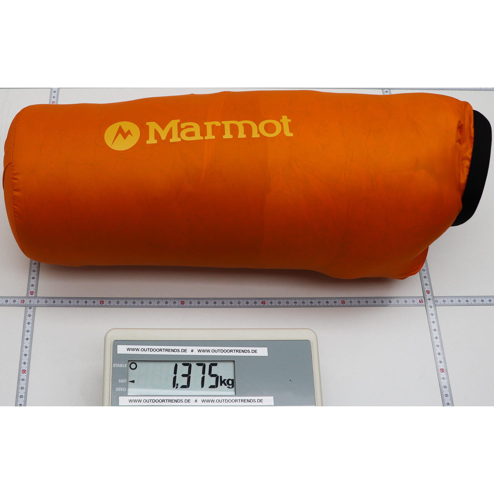 Daunenschlafsack Lithium orange pepper-golden sun 5/7