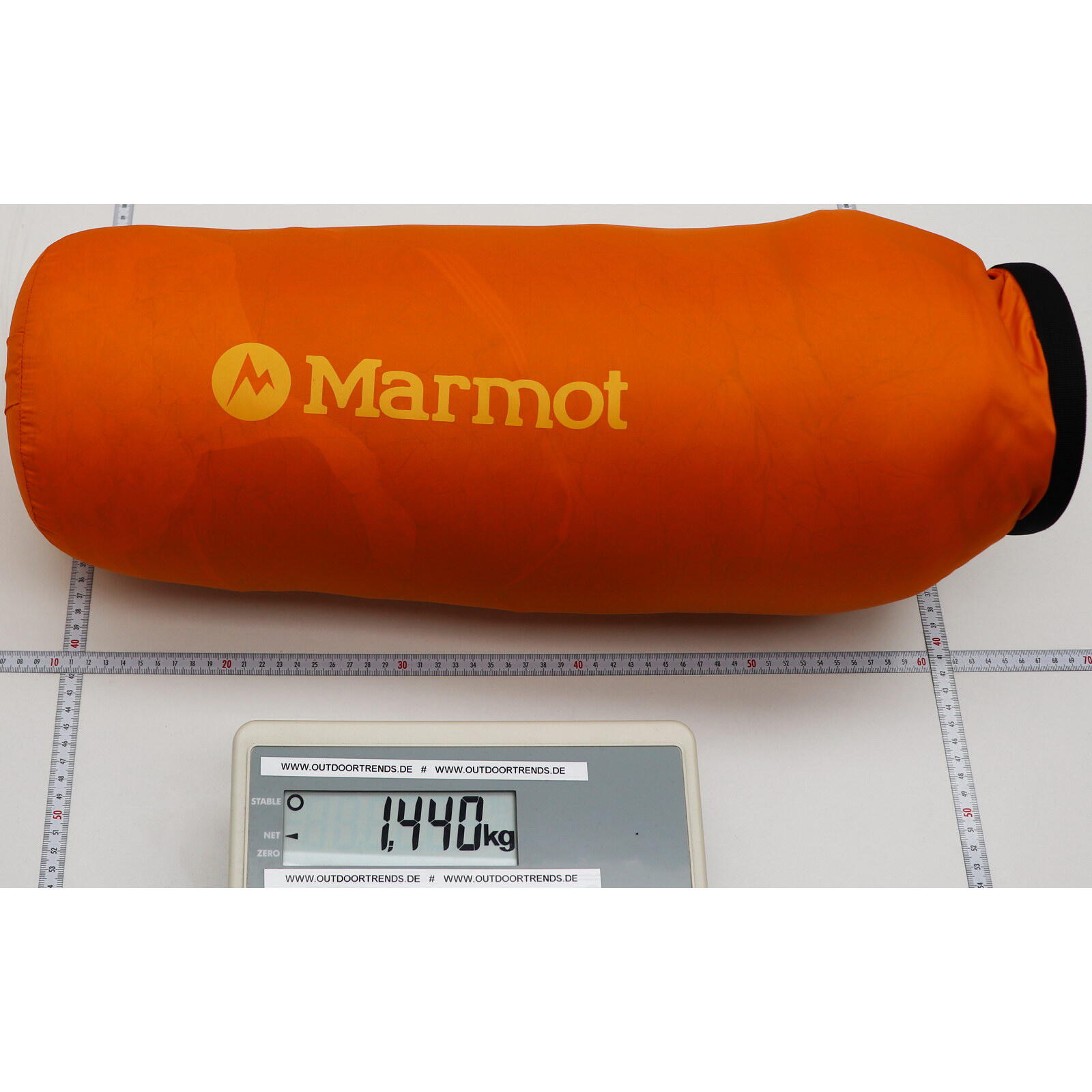 Daunenschlafsack Lithium orange pepper-golden sun 6/7