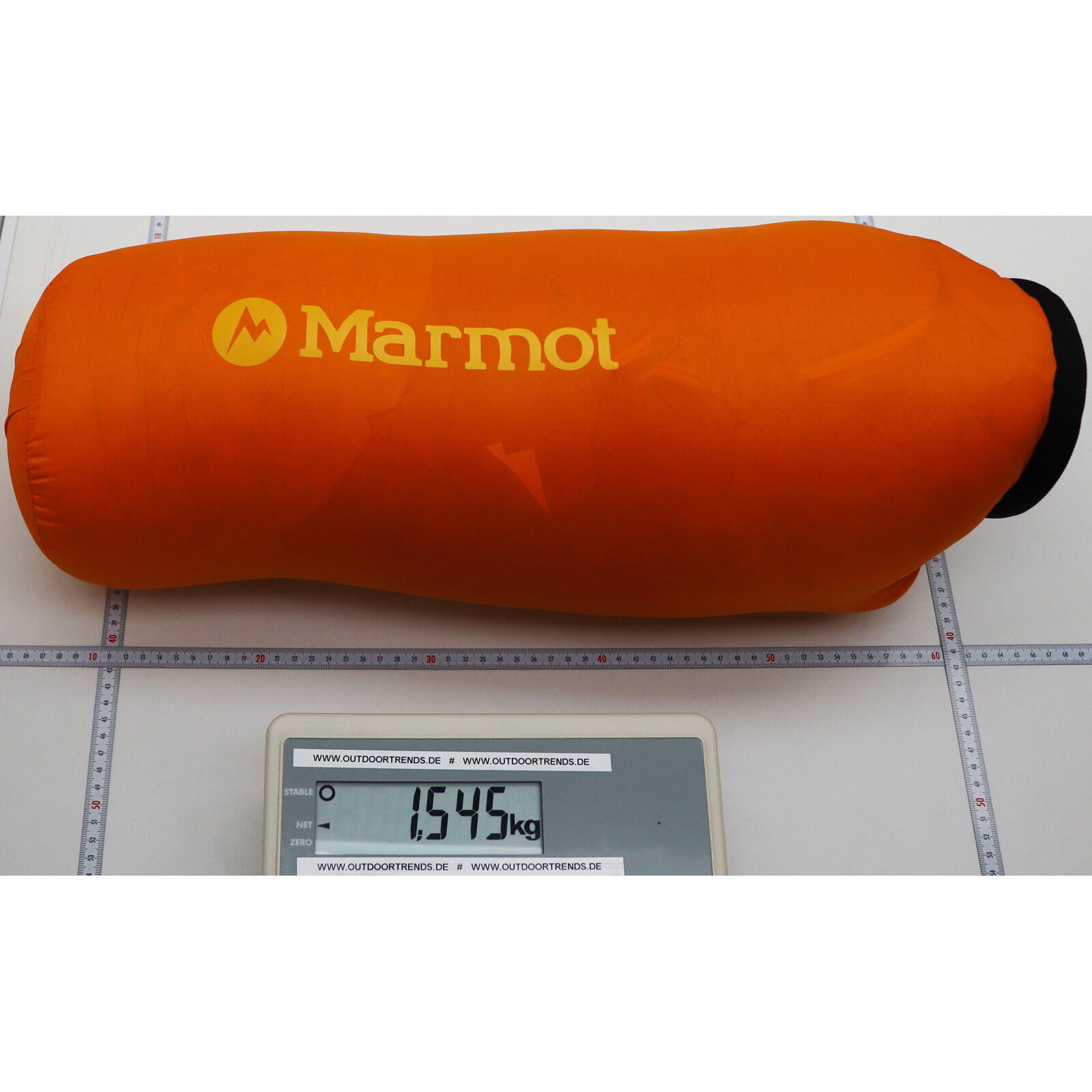 Daunenschlafsack Lithium orange pepper-golden sun 7/7