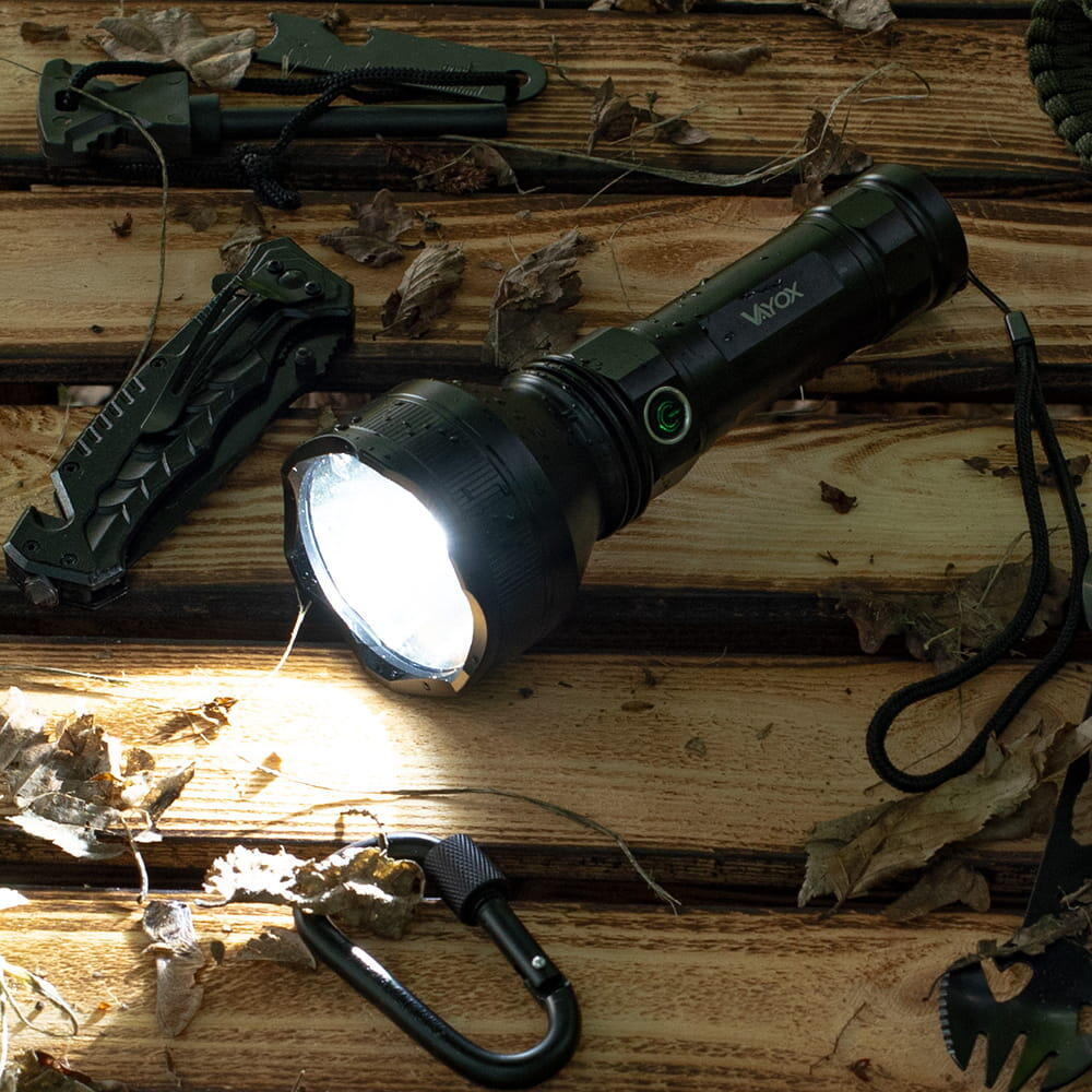 Vayox VA0109 USB-C Zaklamp 6500K 1900lm 4/8