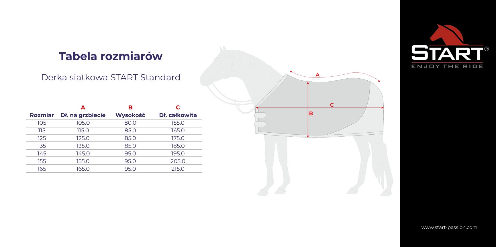 Couverture anti-mouches pour cheval Standard 4/4