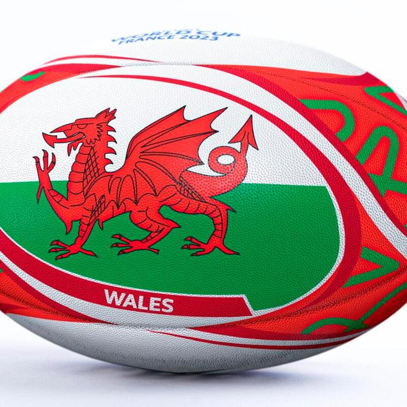 Balón de Rugby Gilbert Copa del Mundo País de Gales 2023