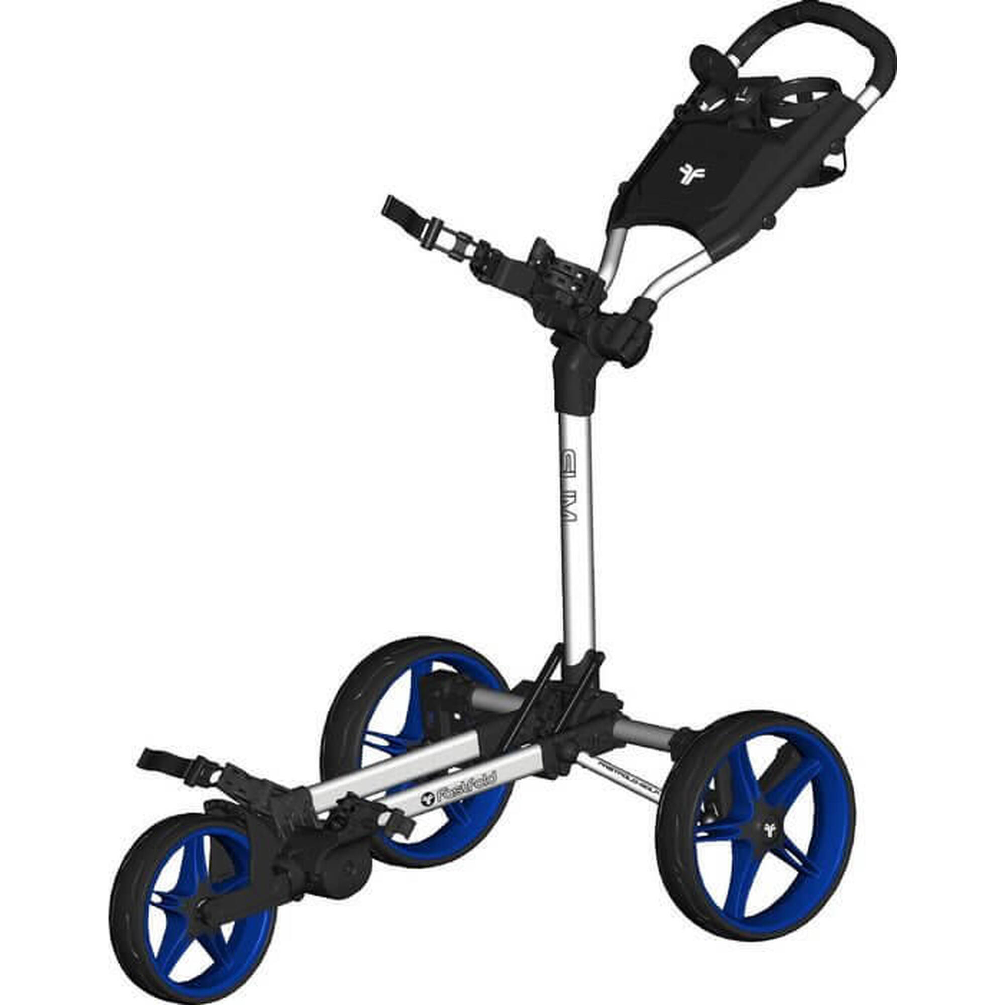 FASTFOLD Fastfold Slim Golftrolley Wit Kobalt