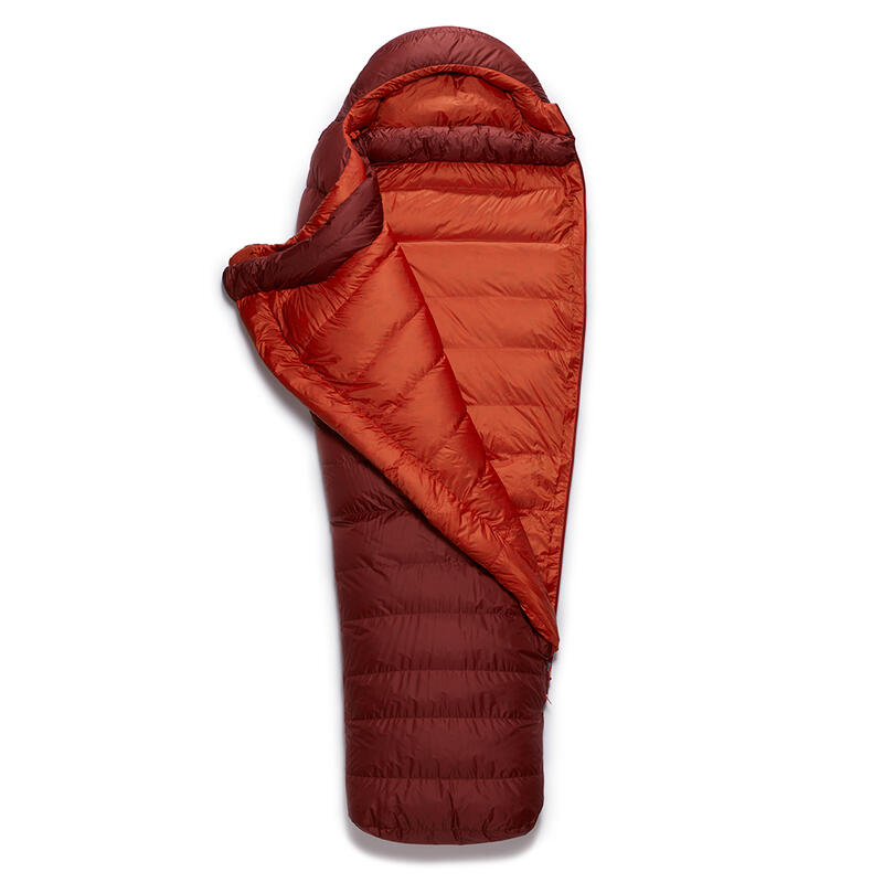 Expeditionsschlafsack Ascent 900 oxblood red