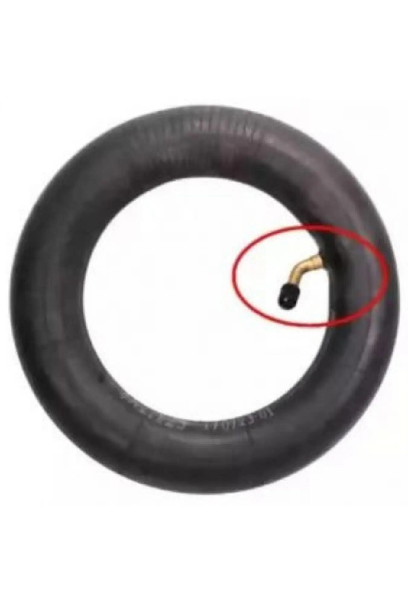 Cameră trotinetă 8,5x2 (50-134) cu valvă îndoită la 45 de grade (L-7) 2/2