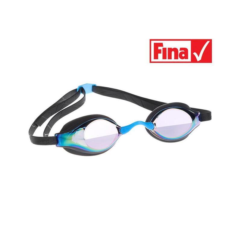 Gafas de natación RECORD BREAKER Rainbow Negro