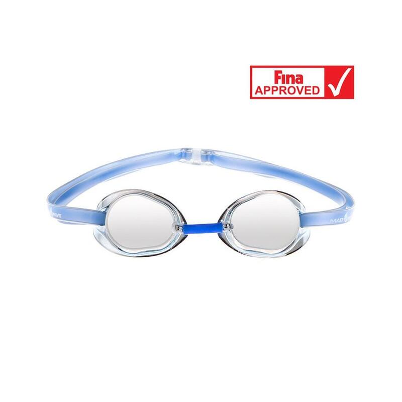 Óculos de natação RACER SW MIRROR Azul