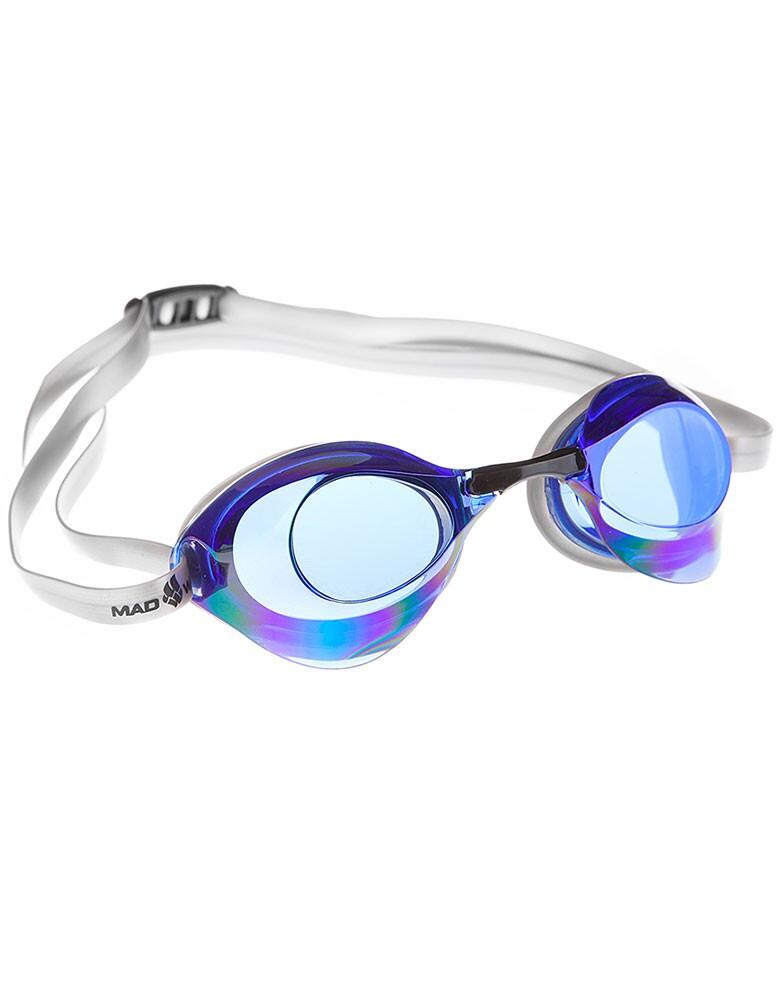 MAD WAVE Mad Wave Turbo Racer II goggles Rainbow - Blue
