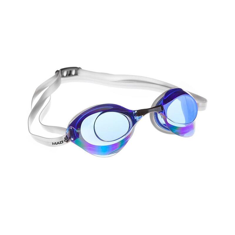 Ochelari Mad Wave Turbo Racer II Rainbow - Albastru