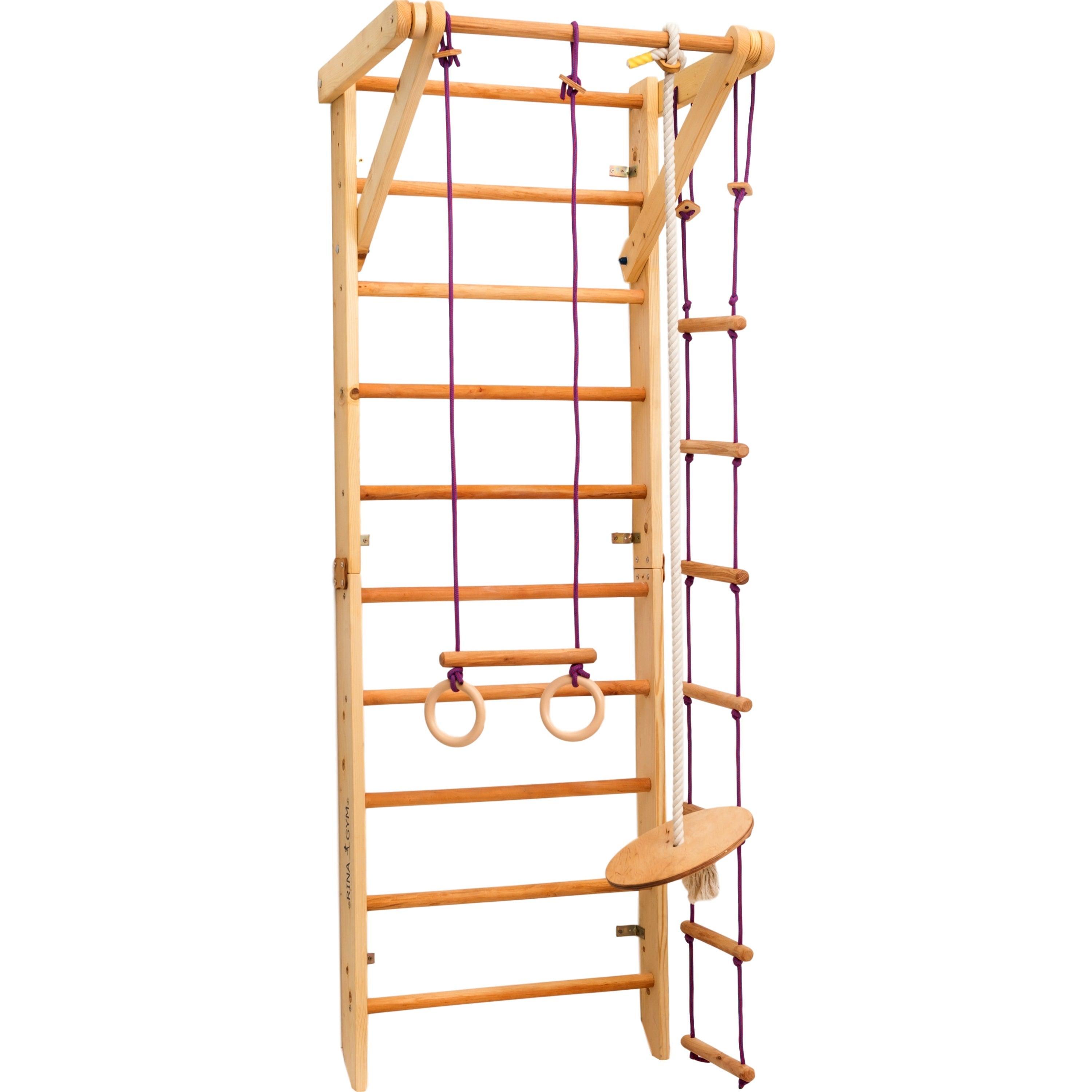 Houten wandrek voor kinderen en volwassenen (Sport 2) 3/4
