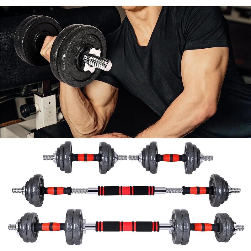 Dumbbells Kit - Bodybuilding Gewichten Kit 30kg.