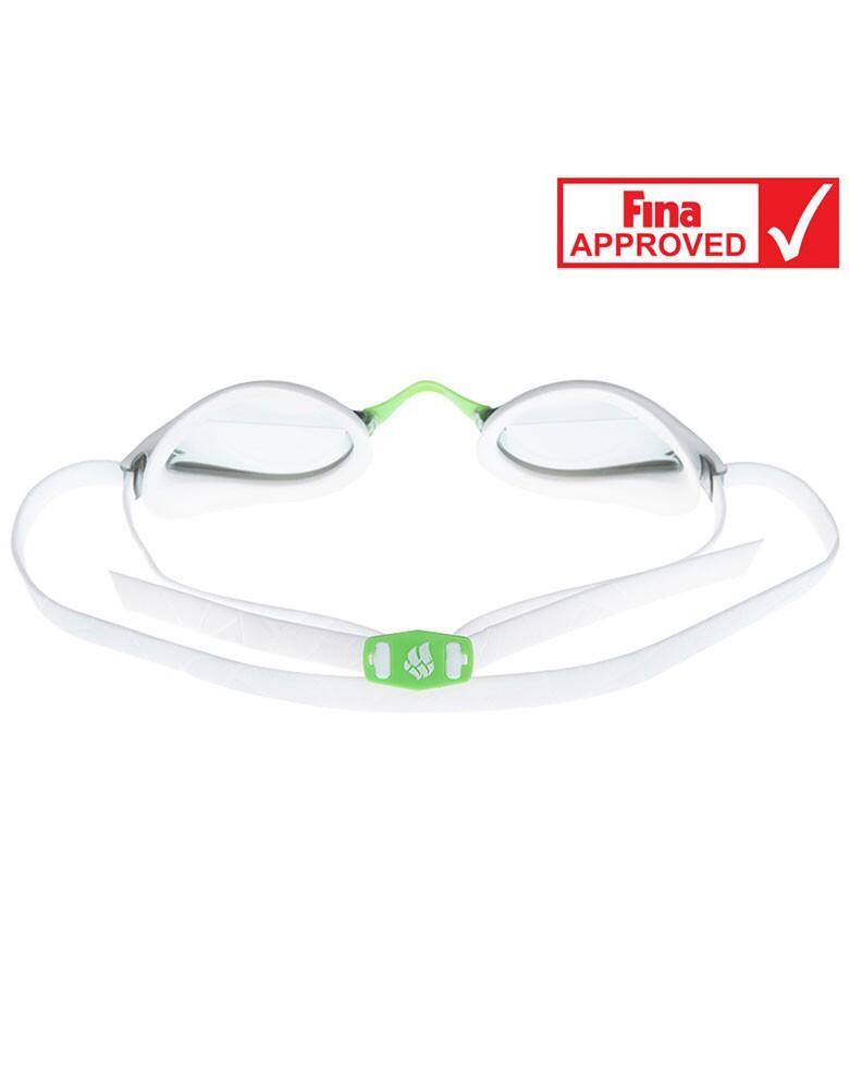 Óculos de natação RECORD BREAKER Branco 2/4