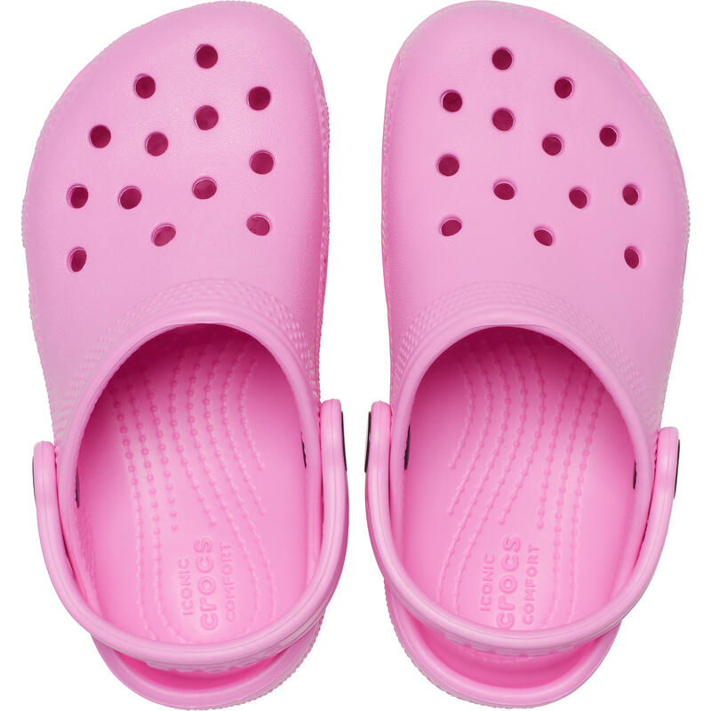 Slapi copii Crocs Classic Clog, Roz