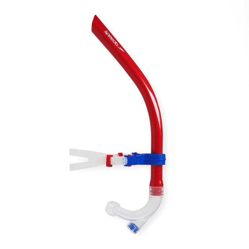 Speedo Centre Snorkel Fed Red/Blue Flame