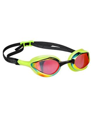 Mad Wave Alien Rainbow Mirrored Occhialini da Nuoto Verde