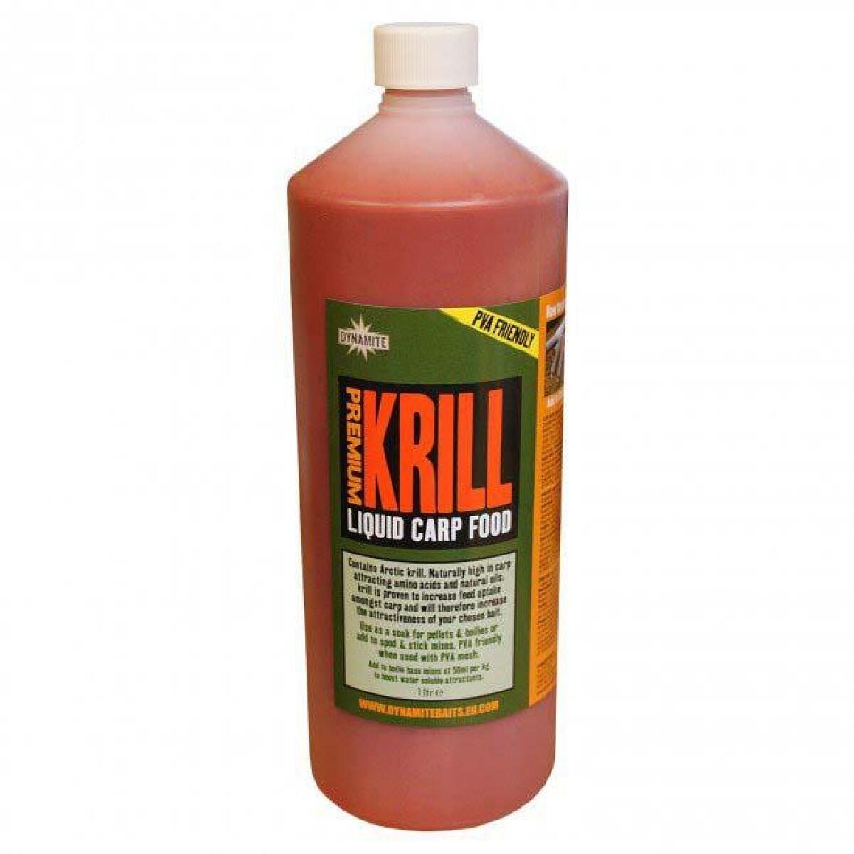 DYNAMITE BAITS Dynamite Baits Liquid Carp Food 1L Krill - Karper Flavours