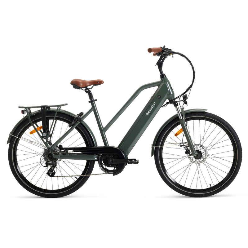 Unisex-Elektrofahrrad Bailey, 44 cm, 8 Sp, 27,5" kratergrau