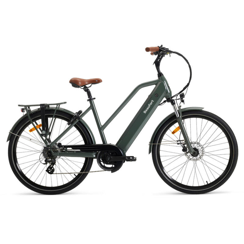 Elektrische unisex fiets Bailey, 44 cm, 8 sp, 27.5" crater grey