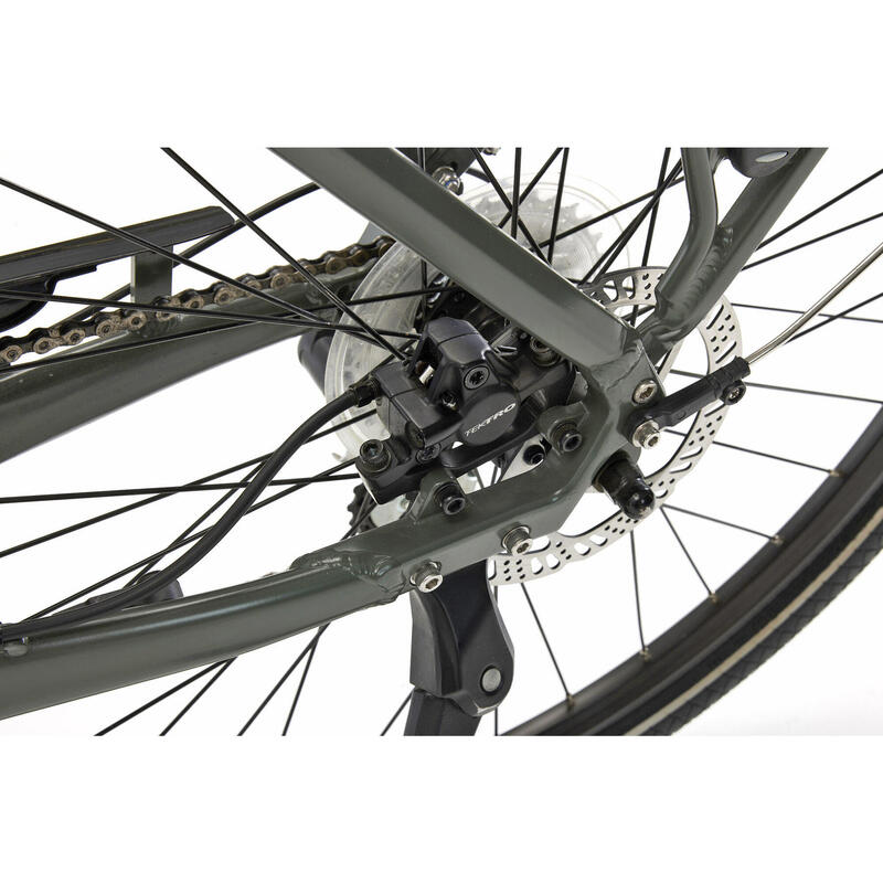 Elektrische unisex fiets Bailey, 44 cm, 8 sp, 27.5" crater grey