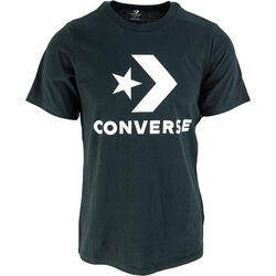 Camiseta Converse Logo Chev Tee, Negro, Unisexo