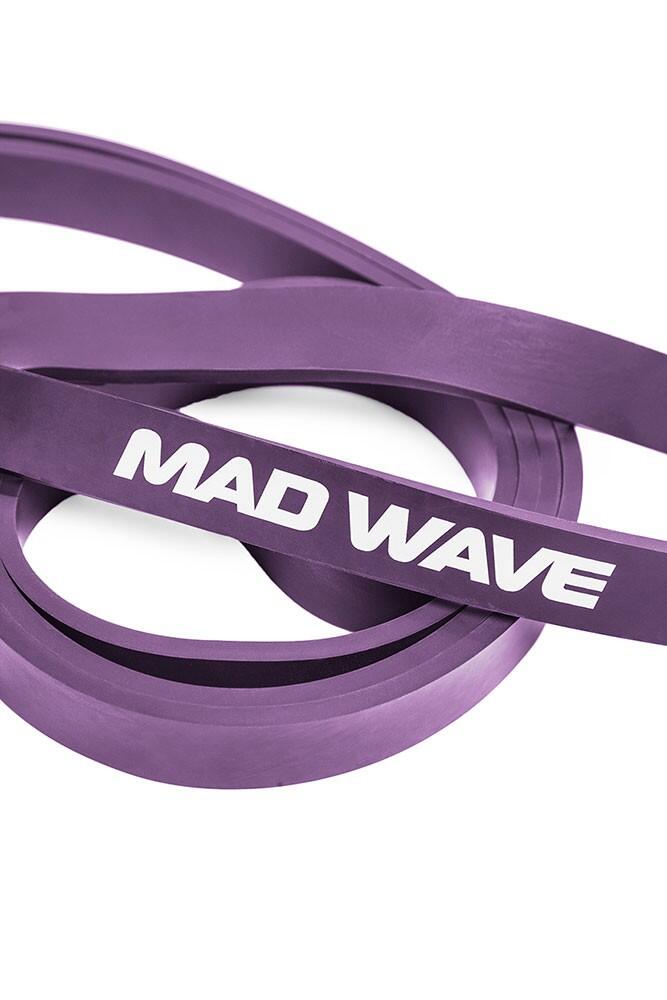Banda de resistência elástica longa MAD WAVE Violeta 18.2 – 36.4 kgs 3/4
