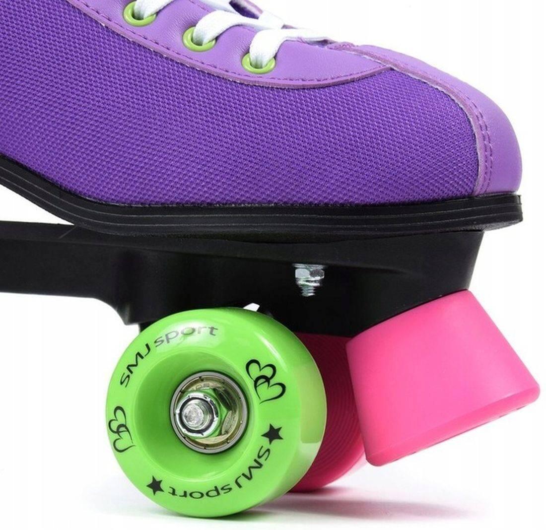 Patines Patinaje niño SMJ Sport De006 fucsia 3/5