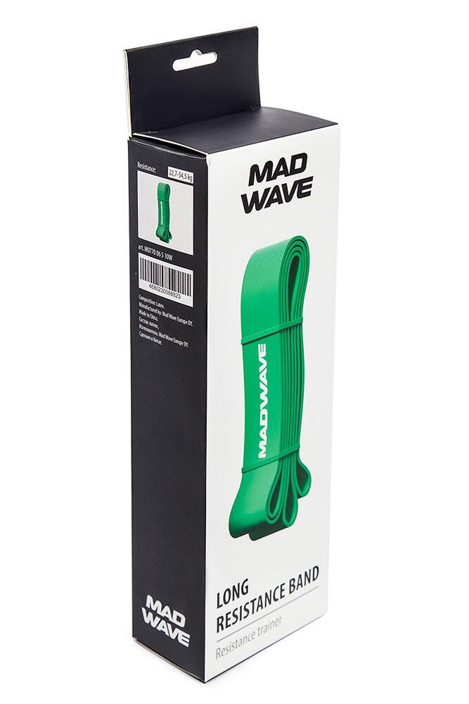 Banda de resistência elástica longa MAD WAVE Verde 22.7 – 54.5 kgs 4/4