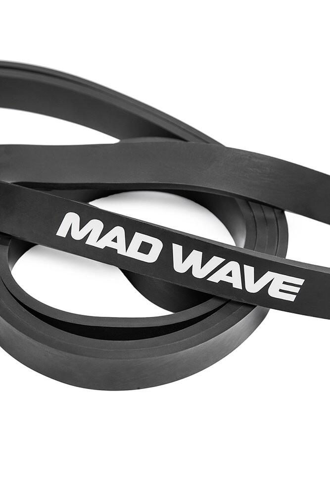 Banda Elástica larga de resistencia MAD WAVE Negra 13.6 – 22.7 kgs 3/4