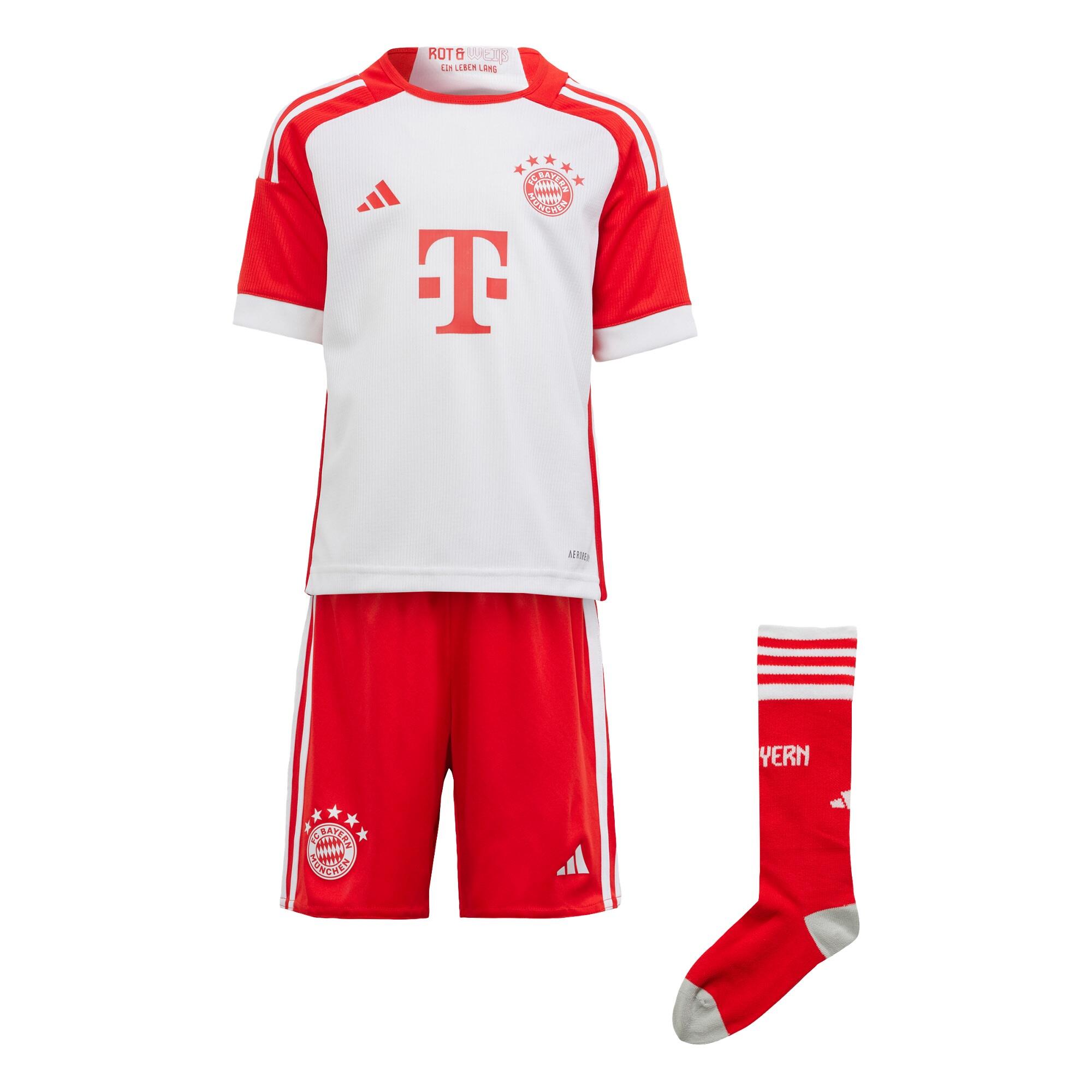 ADIDAS FC Bayern 23/24 Home Mini Kit
