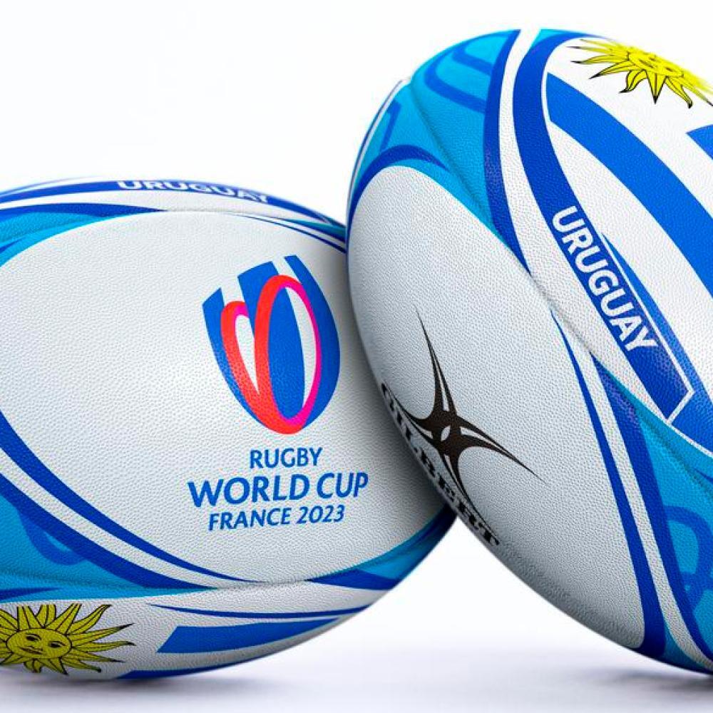 Balón de Rugby Gilbert Copa del Mundo Uruguay 2023 1/2