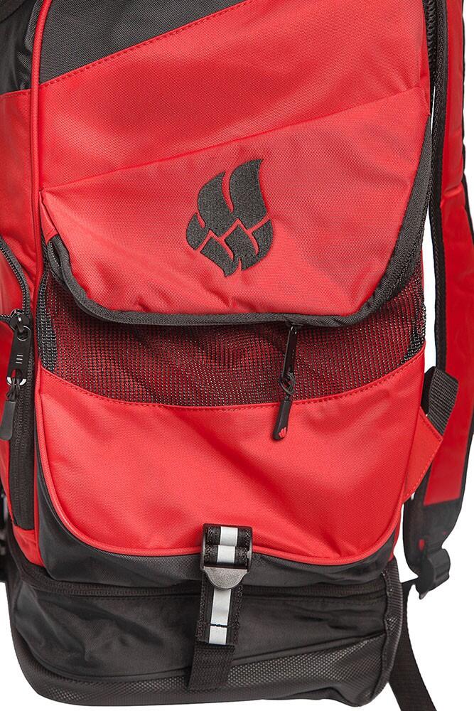 Mochila para natação MAD TEAM Vermelho 36L 3/5