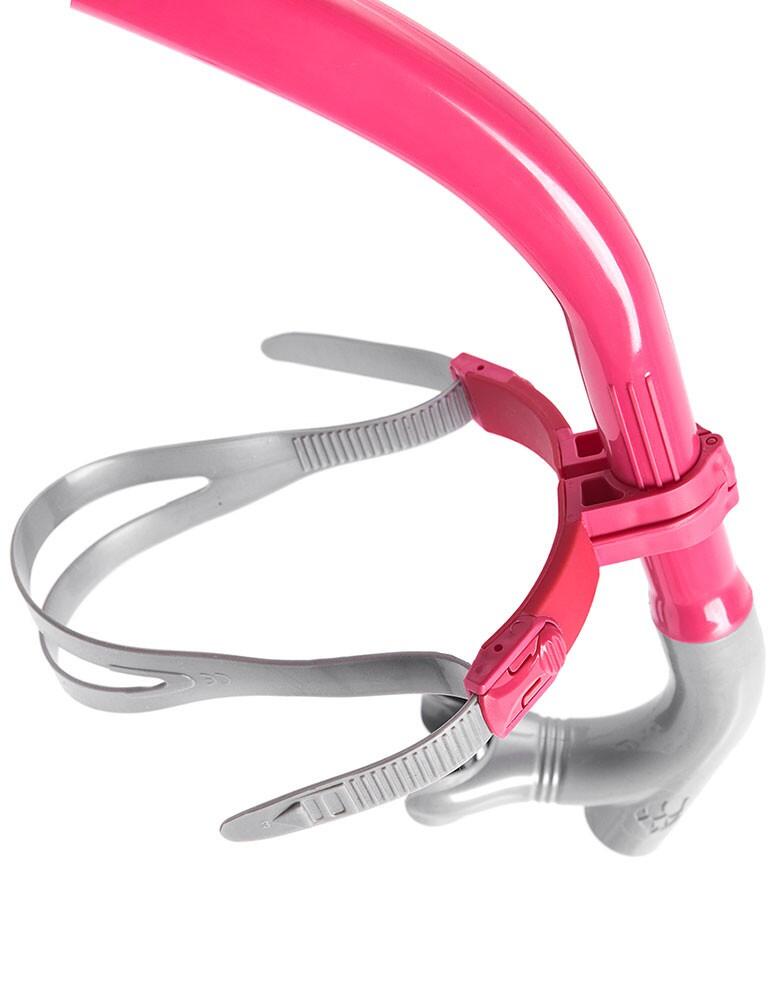 Tubo frontal natación PRO SNORKEL Rosa 2/5