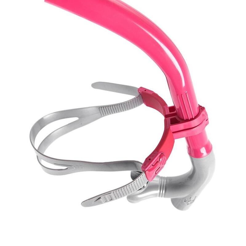 Mad Wave Pro Snorkel Breathe Trainer - Rose