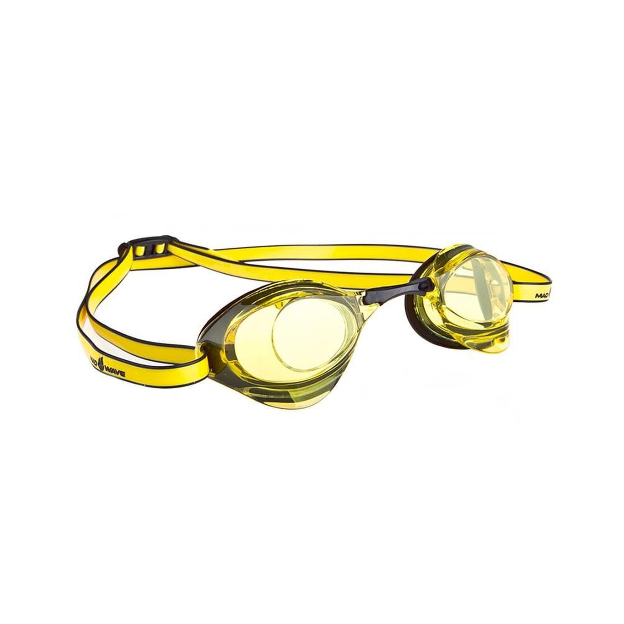 Óculos de natação TURBO RACER II Amarelo