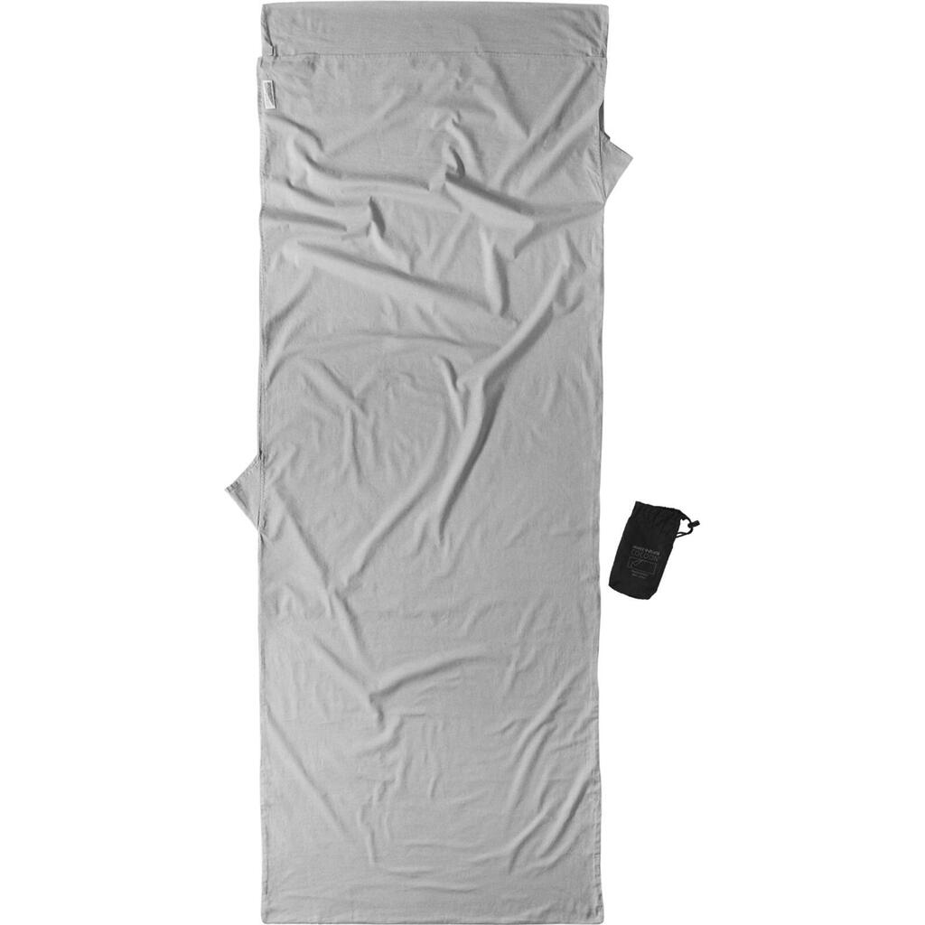 Wkładka do śpiwora Cocoon TravelSheet - Insect Shield - Cotton - safari grey