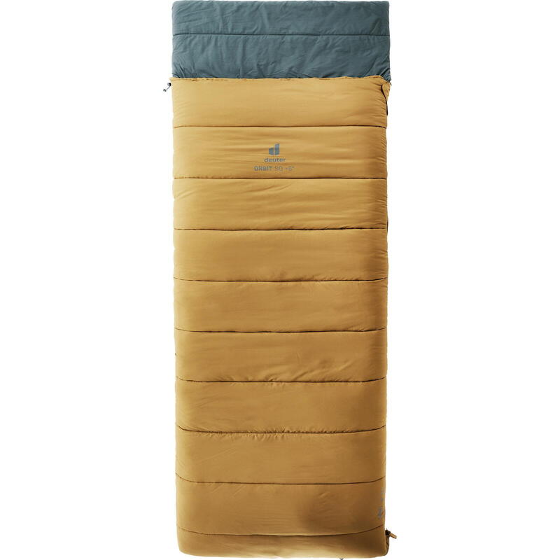 Sommerschlafsack Orbit SQ +6° caramel-teal